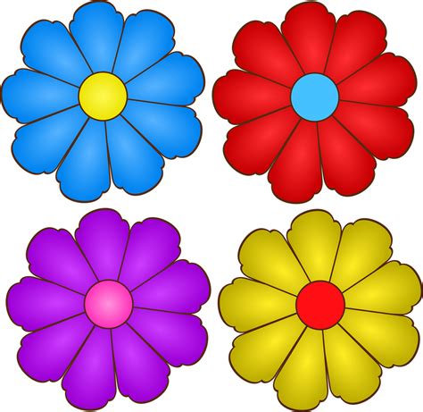 clip art flowers|More.